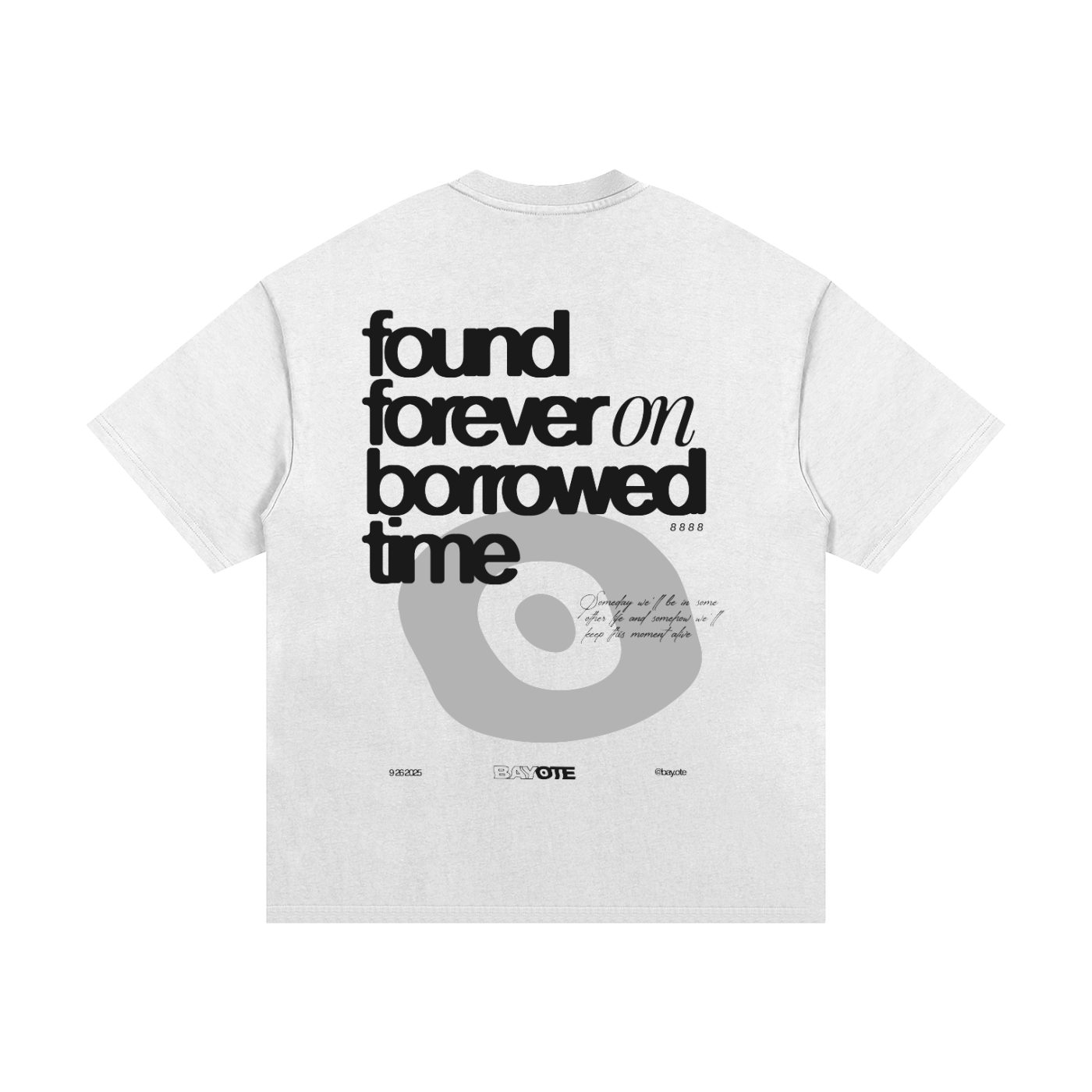 Borrowed Time Heavyweight Cotton T-Shirt