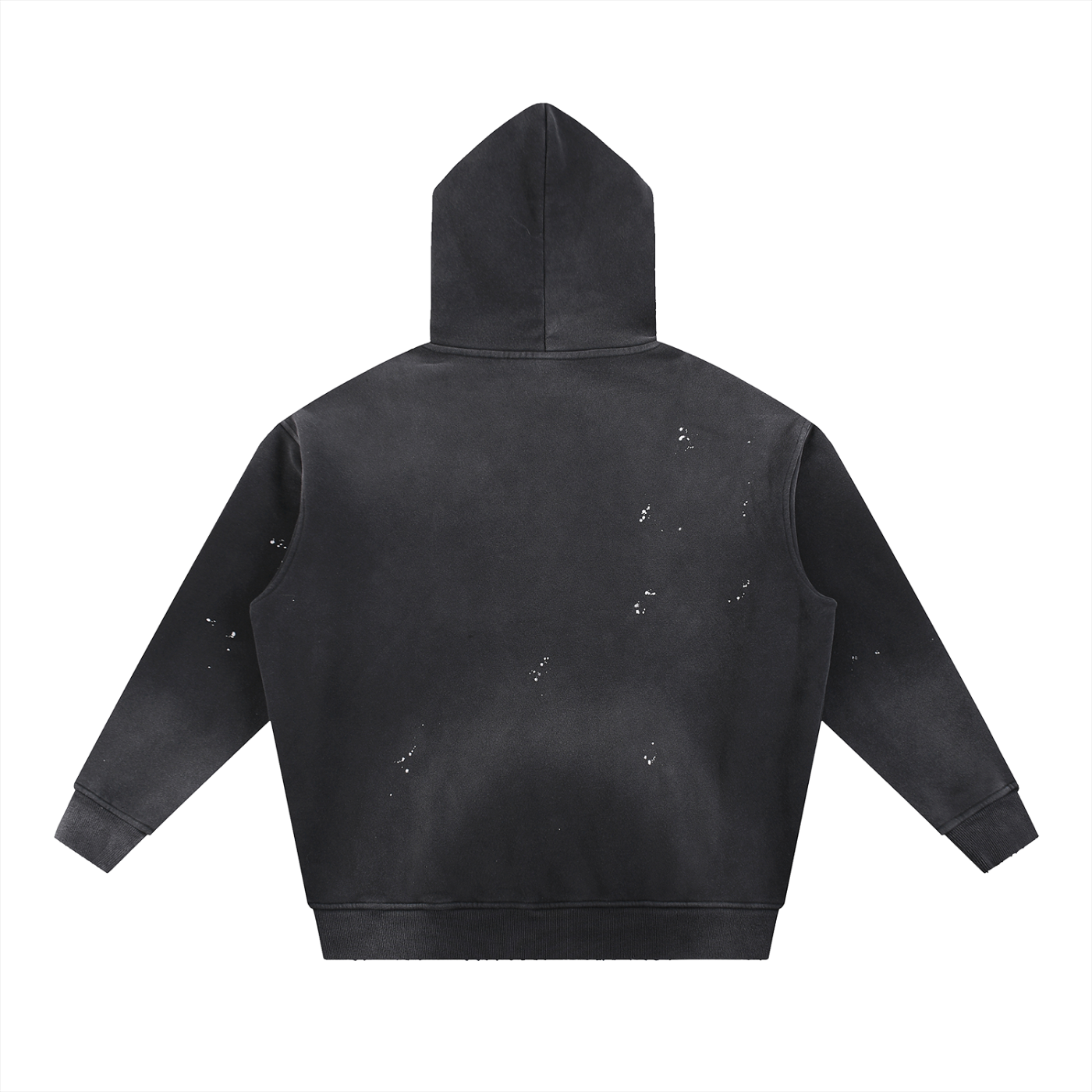 DD Vintage Washed Frayed Fleece Hoodie