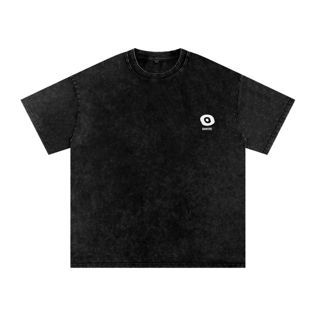 Wide Awake Snow Washed Oversized Cotton T-Shirt