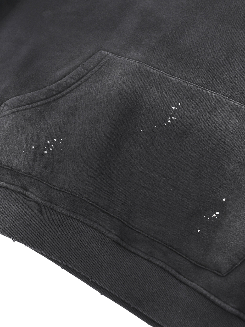 DD Vintage Washed Frayed Fleece Hoodie