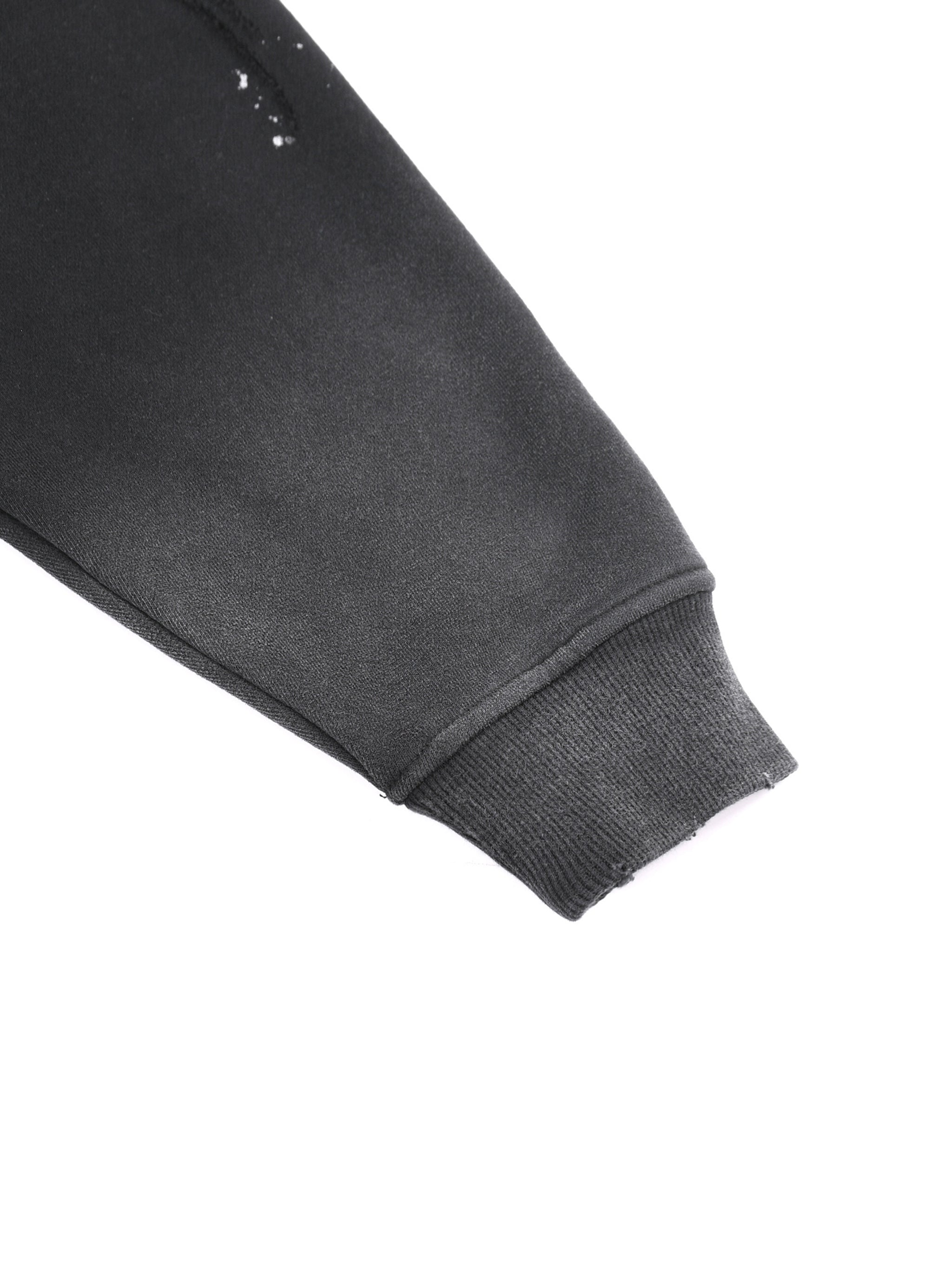 DD Vintage Washed Frayed Fleece Hoodie